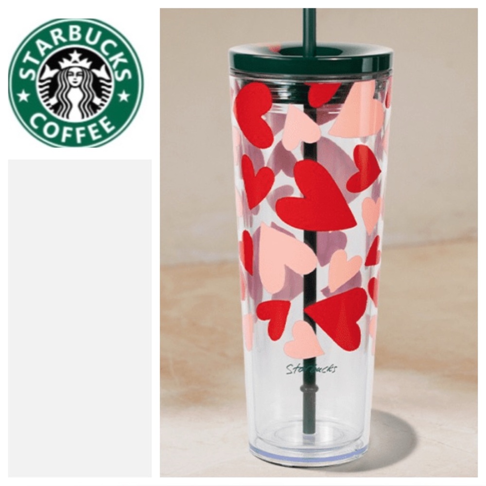 Starbucks 2026 Valentines Day Cold Cup 24 ounces NWT